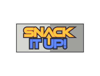 SNACK IT UP! logo design by monster96