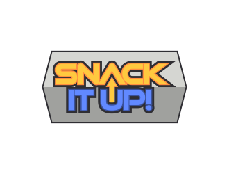 SNACK IT UP! logo design by monster96