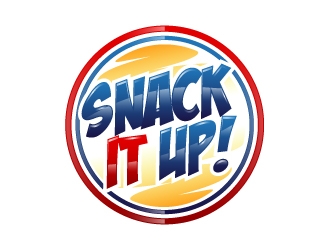 SNACK IT UP! logo design by Kirito