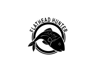 FlatHead Hunter logo design by alhamdulillah