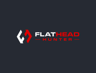 FlatHead Hunter logo design by Asani Chie