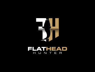 FlatHead Hunter logo design by torresace