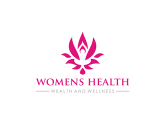 womens health, wealth and wellness logo design by clayjensen