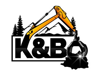 K&B logo design by DreamLogoDesign