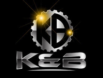 K&B logo design by DreamLogoDesign