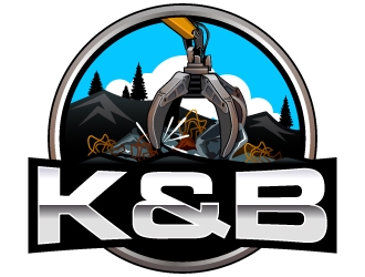 K&B logo design by Suvendu