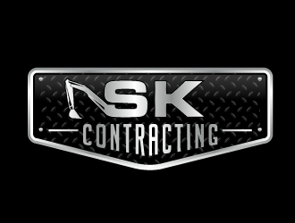 SK Contracting  logo design by Ultimatum