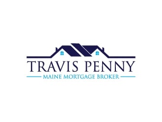 Travis Penny - Maine Mortgage Broker logo design by aryamaity