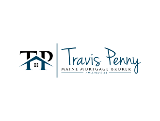 Travis Penny - Maine Mortgage Broker logo design by p0peye