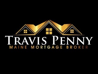 Travis Penny - Maine Mortgage Broker logo design by AamirKhan