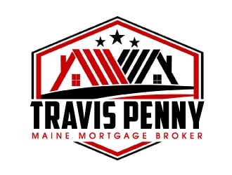 Travis Penny - Maine Mortgage Broker logo design by AamirKhan