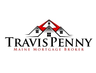 Travis Penny - Maine Mortgage Broker logo design by AamirKhan