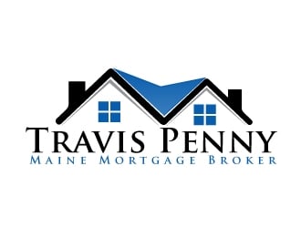 Travis Penny - Maine Mortgage Broker logo design by AamirKhan