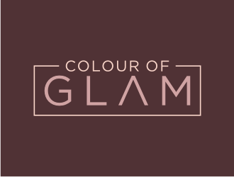 Colour of GLAM logo design by johana