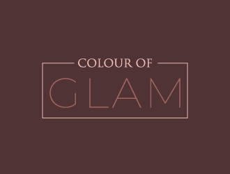 Colour of GLAM logo design by aryamaity