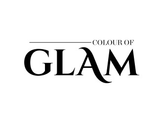 Colour of GLAM logo design by Girly