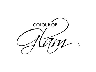 Colour of GLAM logo design by Girly