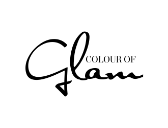 Colour of GLAM logo design by Girly