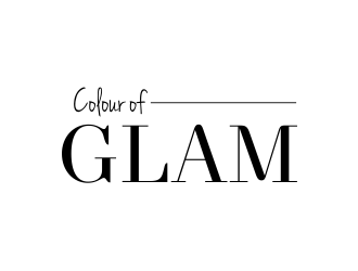 Colour of GLAM logo design by Girly