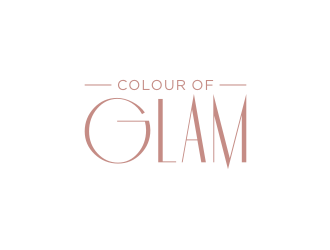 Colour of GLAM logo design by blessings