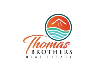 Thomas Brothers Real Estate  logo design by wongndeso