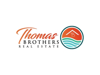 Thomas Brothers Real Estate  logo design by wongndeso