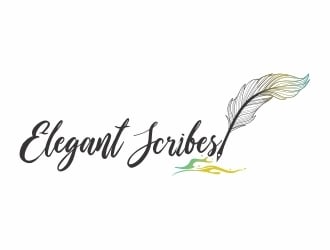 Elegant Scribes logo design by Alfatih05