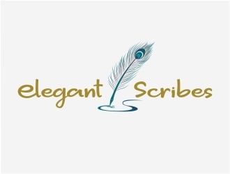 Elegant Scribes logo design by Mardhi