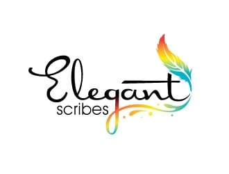 Elegant Scribes logo design by REDCROW