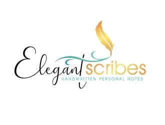 Elegant Scribes logo design by REDCROW