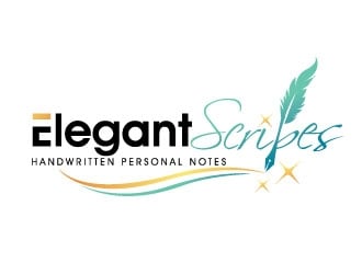 Elegant Scribes logo design by REDCROW