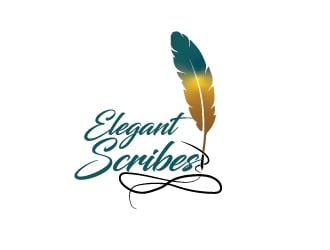 Elegant Scribes logo design by Erasedink