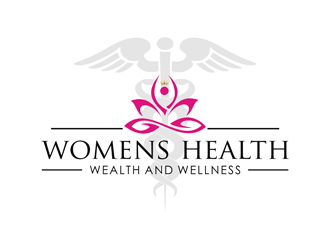 womens health, wealth and wellness logo design by clayjensen