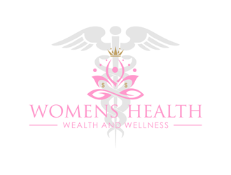 womens health, wealth and wellness logo design by clayjensen