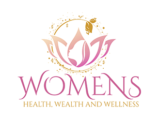 womens health, wealth and wellness logo design by 3Dlogos