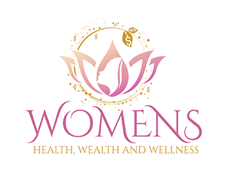 womens health, wealth and wellness logo design by 3Dlogos