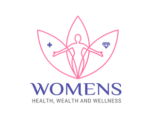 womens health, wealth and wellness logo design by Coolwanz