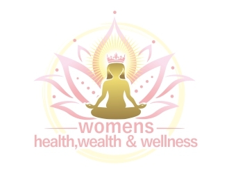 womens health, wealth and wellness logo design by ruki