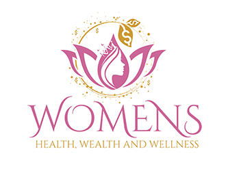 womens health, wealth and wellness logo design by 3Dlogos