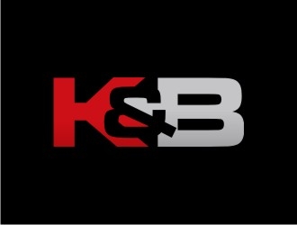 K&B logo design by sabyan