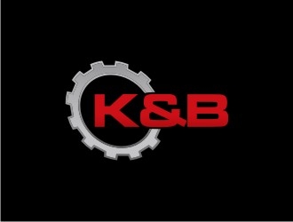 K&B logo design by sabyan