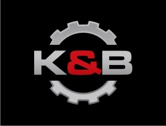 K&B logo design by sabyan