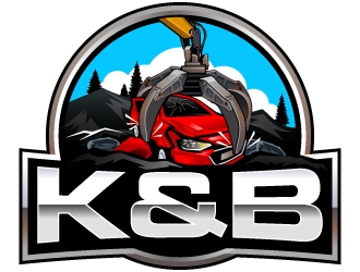 K&B logo design by Suvendu