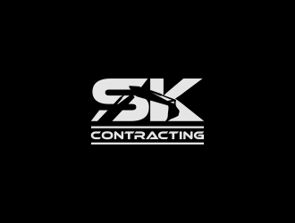SK Contracting  logo design by Nurmalia
