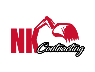SK Contracting  logo design by cintoko