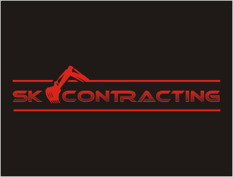 SK Contracting  logo design by bunda_shaquilla