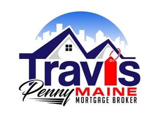 Travis Penny - Maine Mortgage Broker logo design by DreamLogoDesign