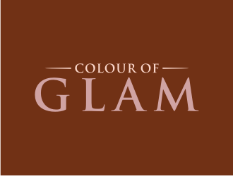 Colour of GLAM logo design by johana