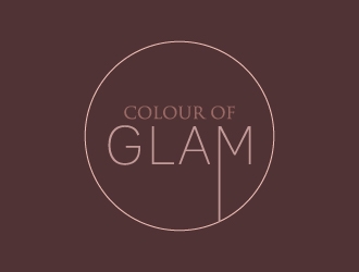 Colour of GLAM logo design by aryamaity