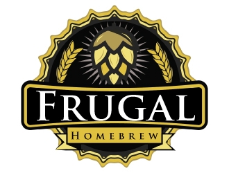 Frugal Homebrew logo design by AamirKhan